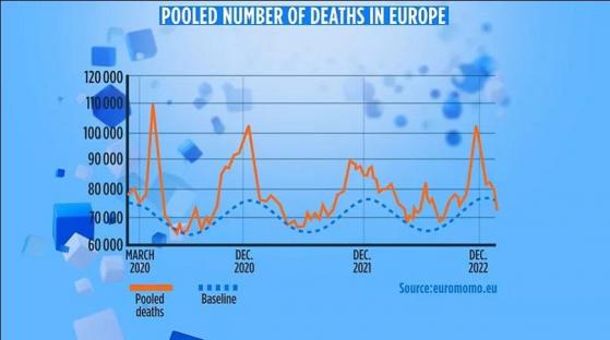 Taxas de excesso de mortalidade na Europa: Porque são tão elevadas no pós-pandemia?